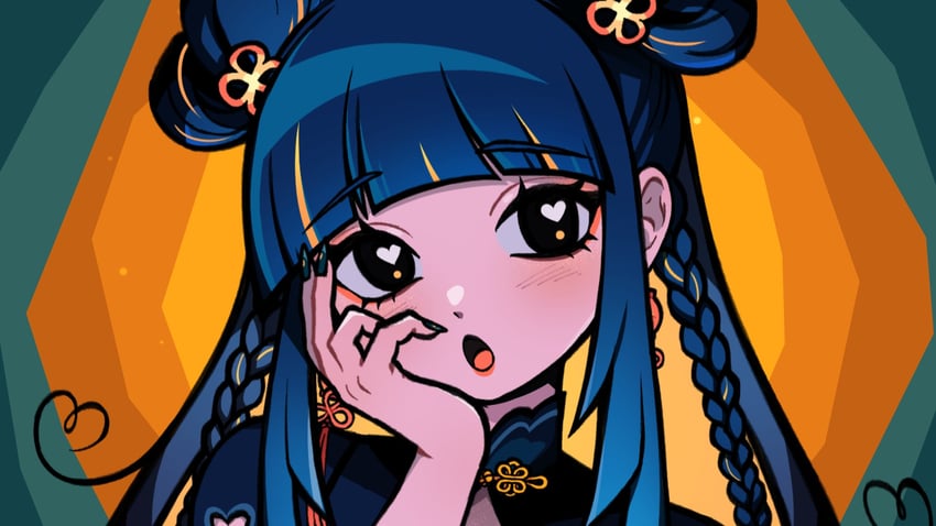 feng yi (synthesizer v and 2 more) drawn by khee