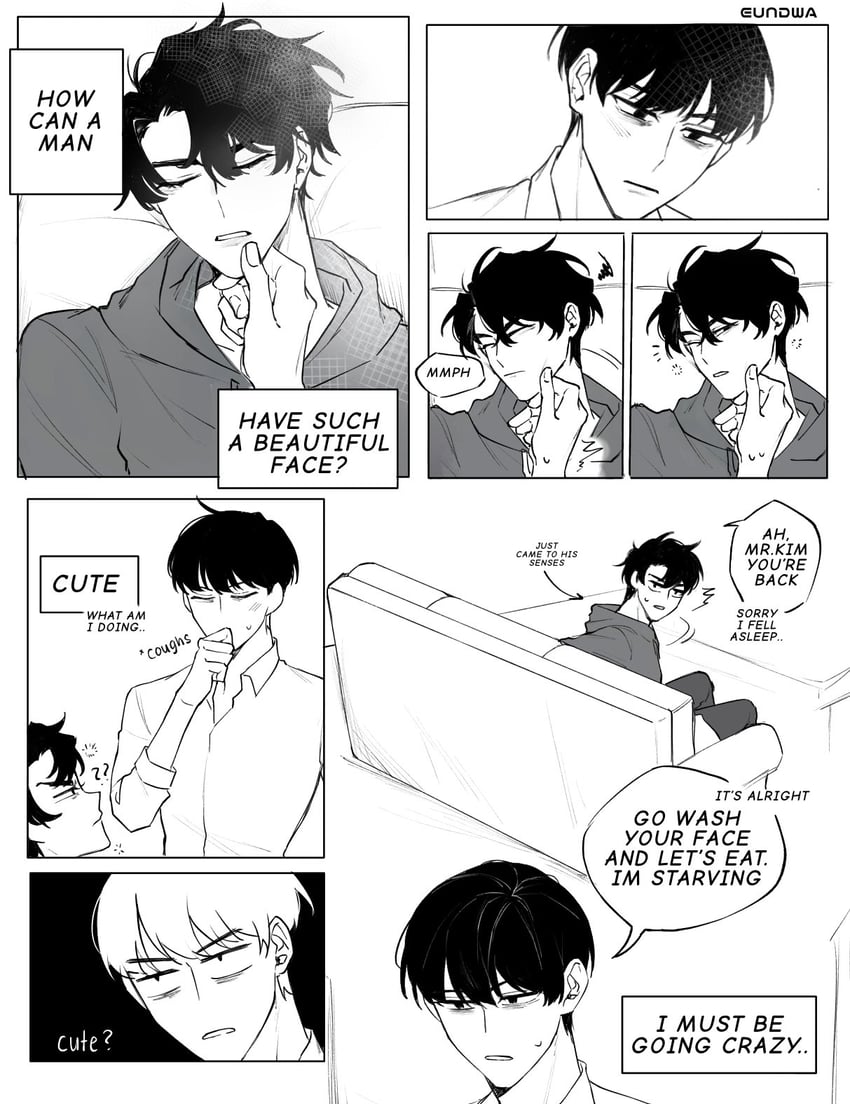 kim dokja and yoo joonghyuk (omniscient reader's viewpoint) drawn by eundwa35