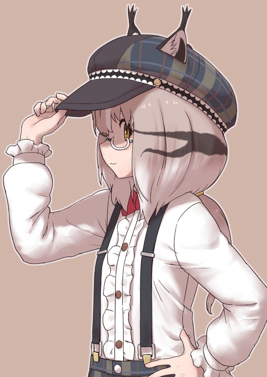 eurasian lynx (kemono friends and 1 more) drawn by rumenia_(ao2is)