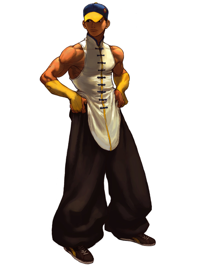 yun lee (street fighter and 1 more) drawn by ikeno_daigo