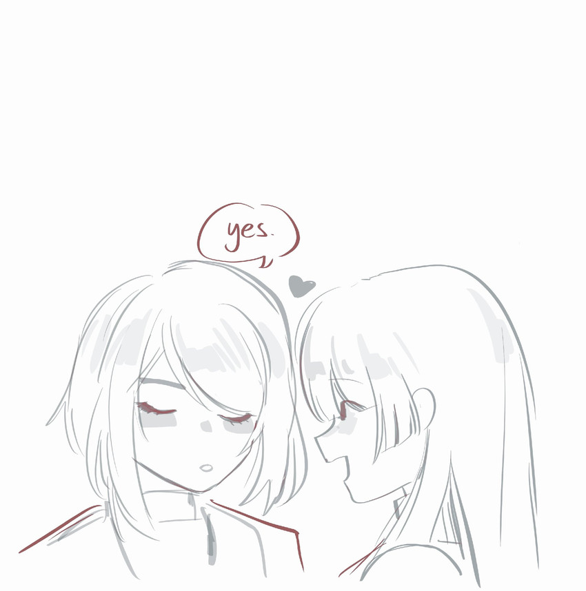 kamisato ayaka and kujou sara (genshin impact) drawn by bucumberr