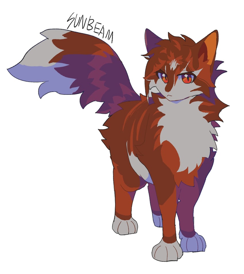 sunbeam (warrior cats and 1 more) drawn by minamia23