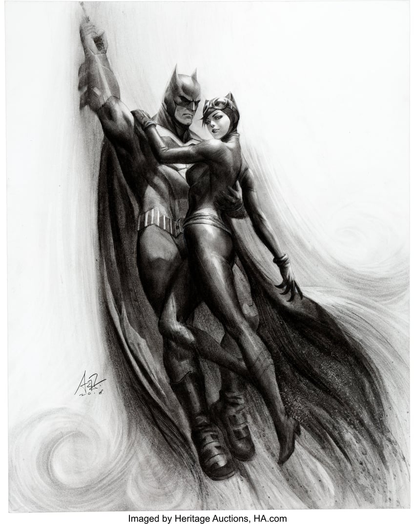 batman, catwoman, and selina kyle (dc comics and 1 more) drawn by stanley_lau