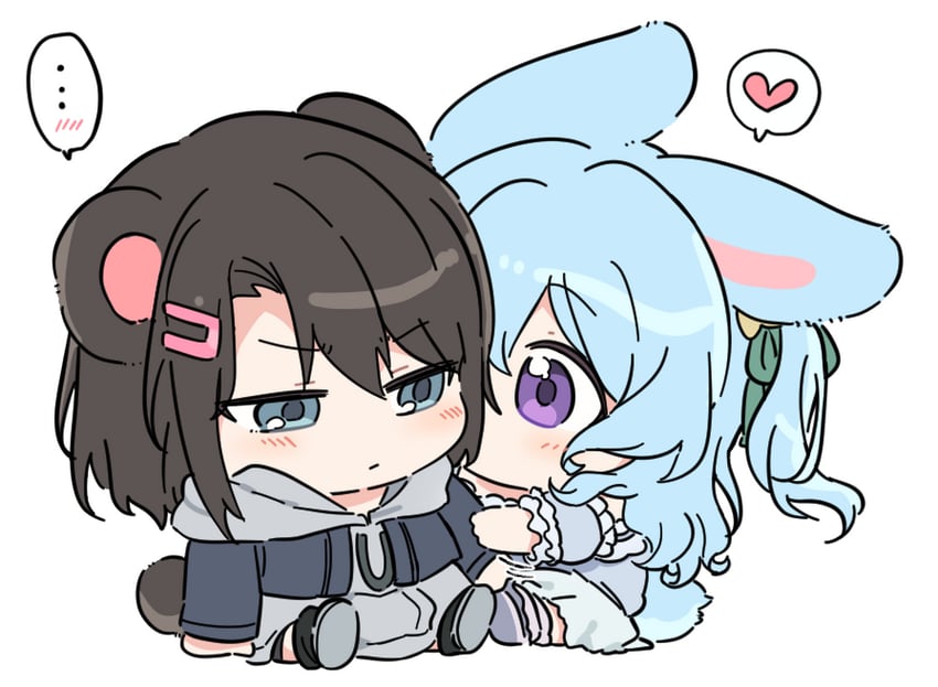okusawa misaki and matsubara kanon (bang dream!) drawn by opi