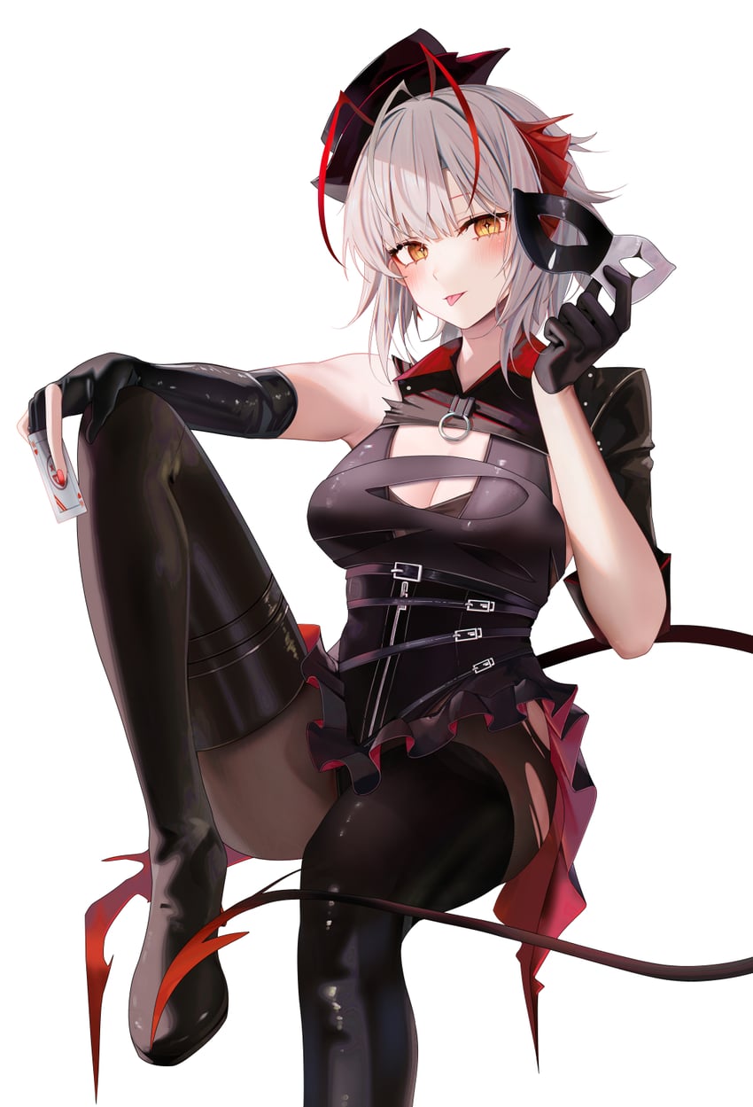 w (arknights and 1 more) drawn by ru_zhai