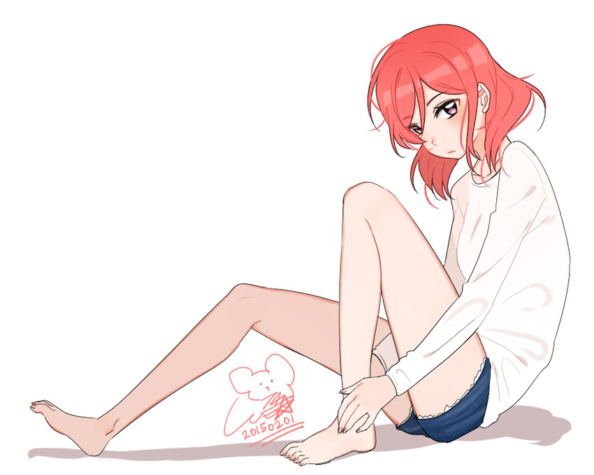 nishikino maki (love live! and 1 more) drawn by 14_(vision5032)