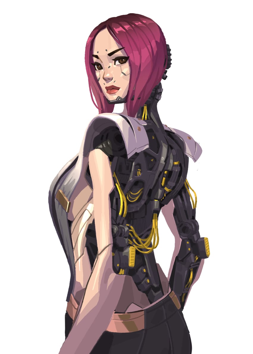 songbird (cyberpunk and 1 more) drawn by stone_ql
