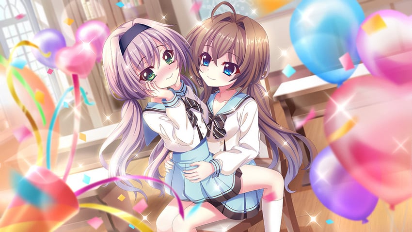 misaki sango and shikimiya aone (re:stage!) drawn by izumi_tsubasu