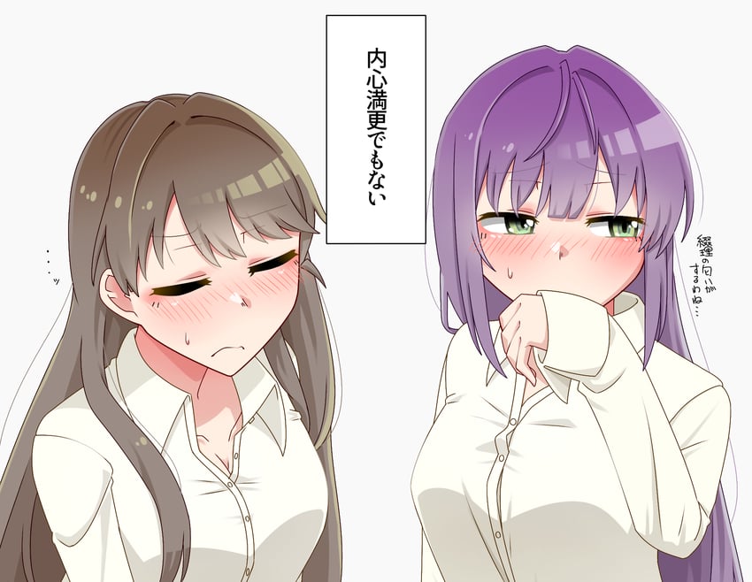 fujishima megumi and otomune kozue (love live! and 1 more) drawn by tetetsu