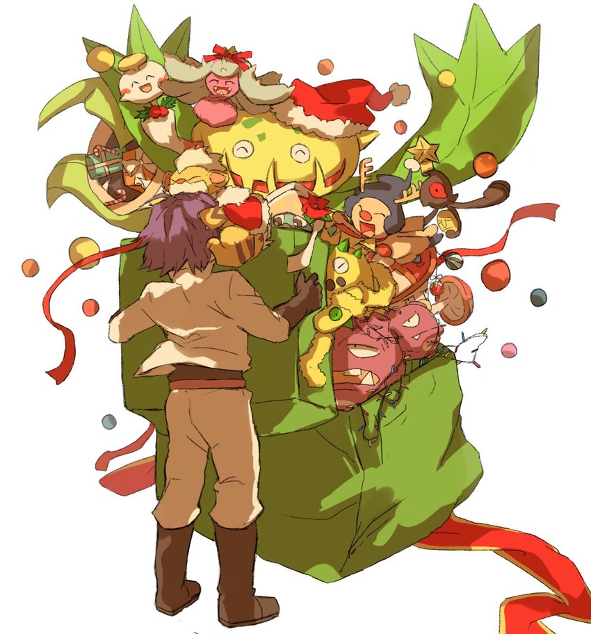 james, growlithe, chimecho, weezing, victreebel, and 7 more (pokemon) drawn by sski0