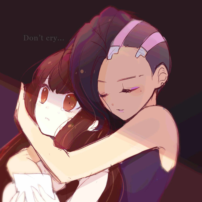 d.va and sombra (overwatch and 1 more) drawn by kaoruru_(sakuno2911)