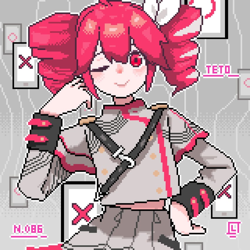 kasane teto (utau and 1 more) drawn by lamily