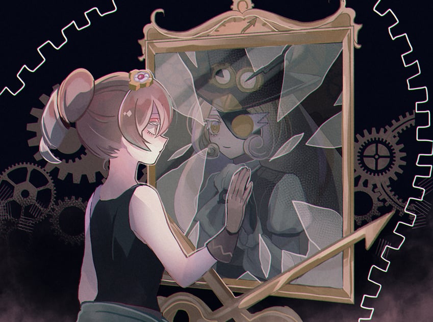 timekeeper cookie and croissant cookie (cookie run and 1 more) drawn by mamimumemo