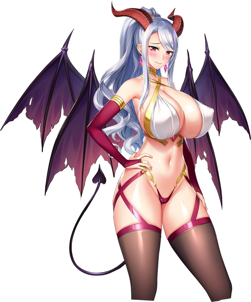 alvinera (motto! haramase! honoo no oppai isekai chou ero succubus gakuen!) drawn by derauea