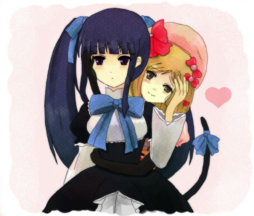 frederica bernkastel and lambdadelta (umineko no naku koro ni) drawn by yuzu_(hitasura)