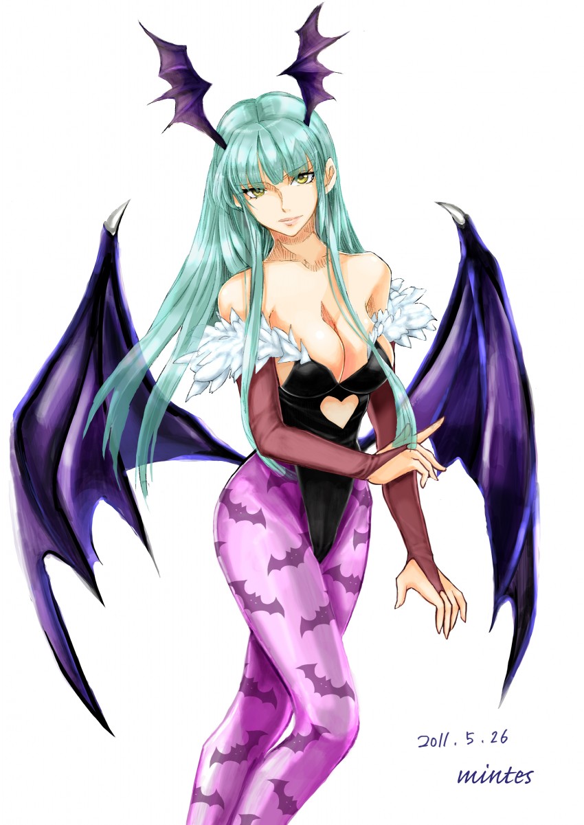 morrigan aensland (darkstalkers) drawn by mintes
