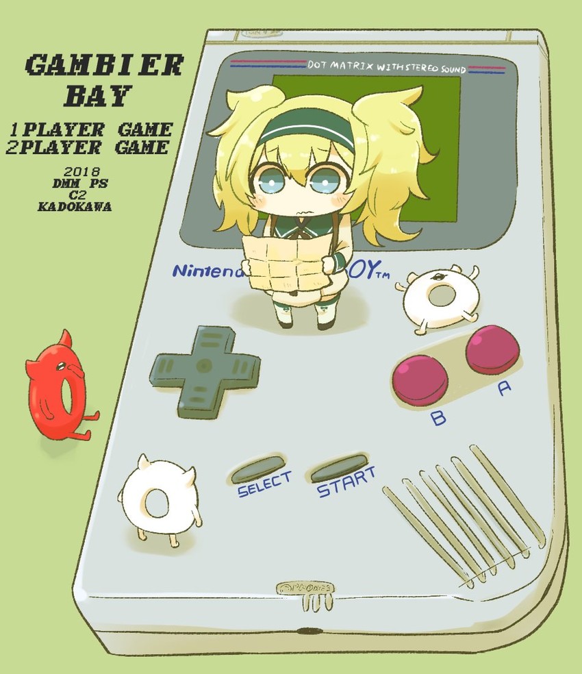 gambier bay and enemy lifebuoy (kantai collection) drawn by inishie