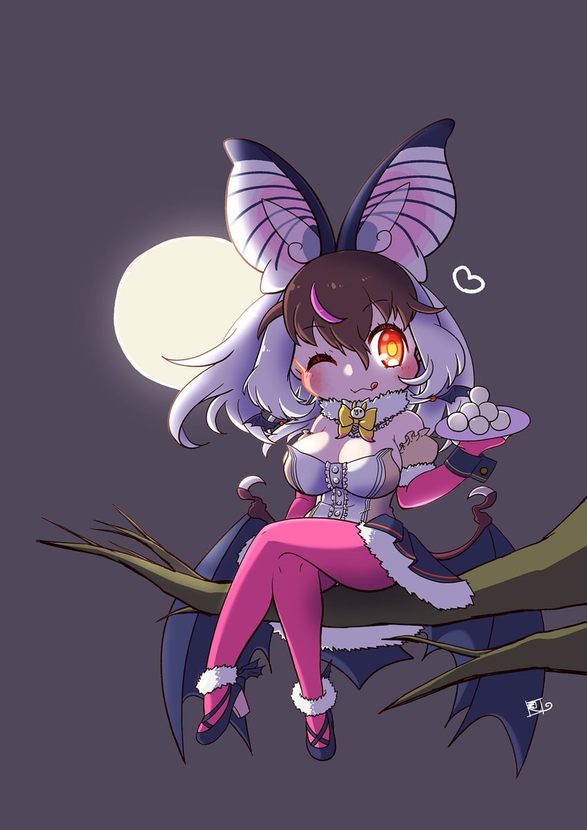 brown long-eared bat (kemono friends and 1 more) drawn by mugise_hitsuji