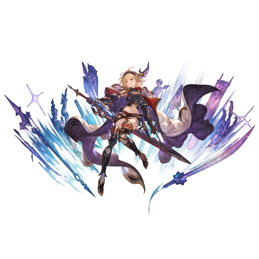 djeeta and conqueror of the eternals (granblue fantasy) drawn by minaba_hideo