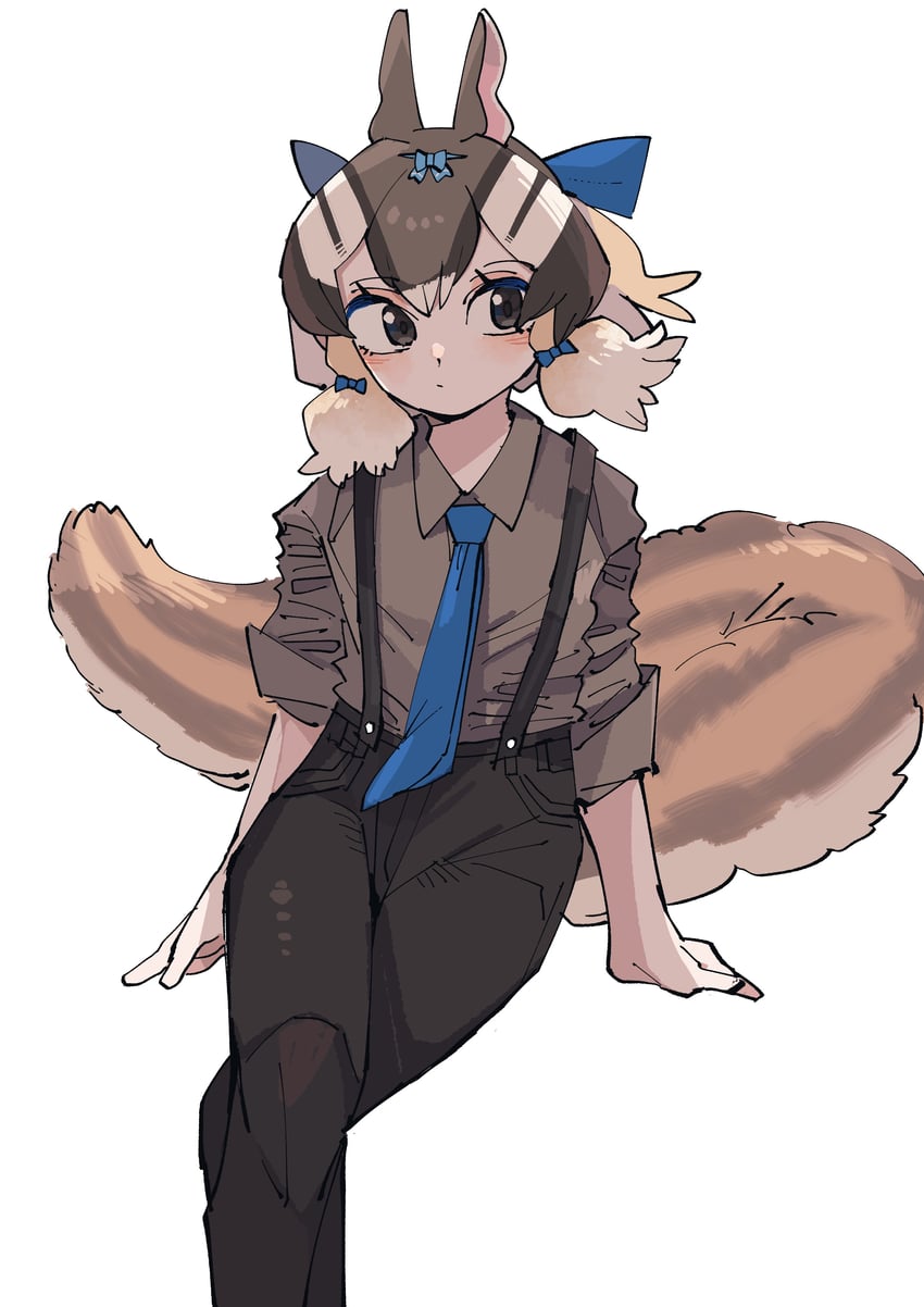 siberian chipmunk (kemono friends and 1 more) drawn by kanmoku-san