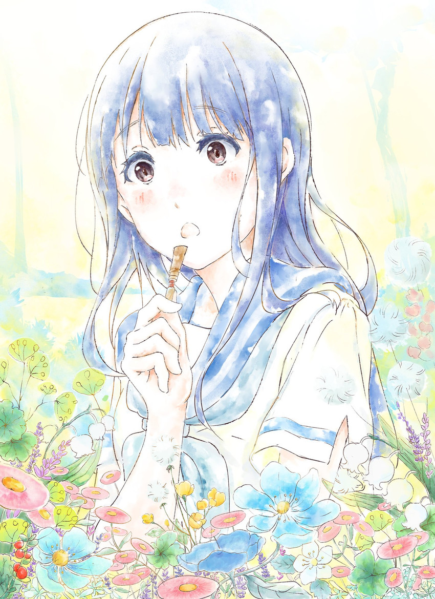 yoroizuka mizore (hibike! euphonium and 1 more) drawn by hoshi_hara75