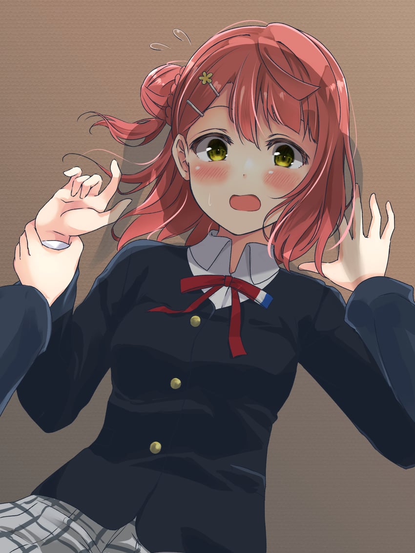 uehara ayumu and takasaki yu (love live! and 1 more) drawn by airmilk310