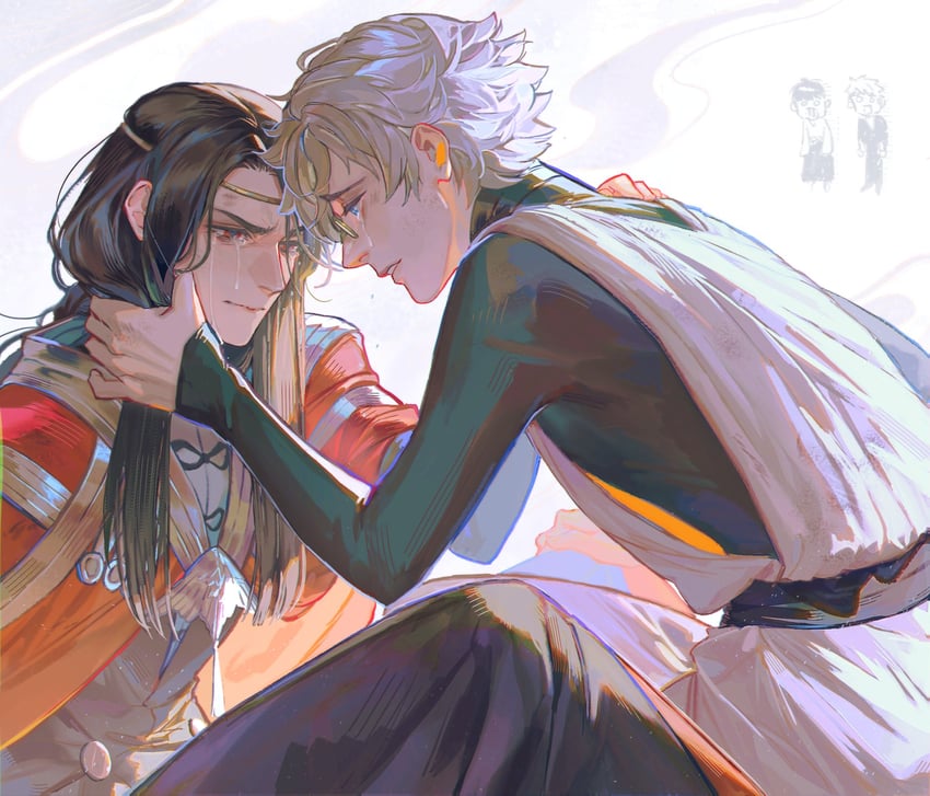 qifrey and easthies (tongari boushi no atelier) drawn by aubergrin