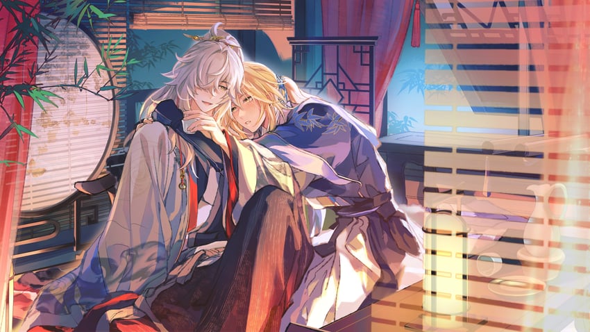 jing yuan and yanqing (honkai and 1 more) drawn by cyotsy
