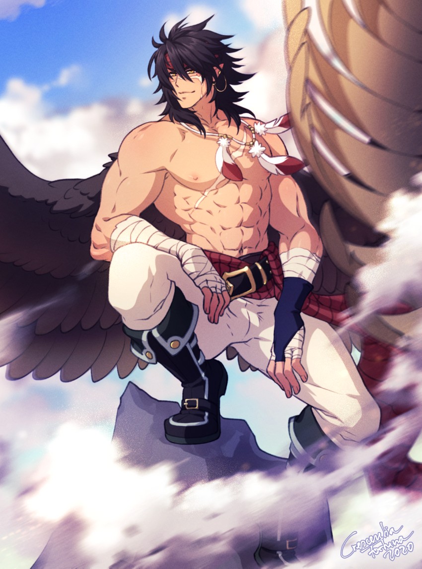 tibarn (fire emblem and 1 more) drawn by crescentia_fortuna