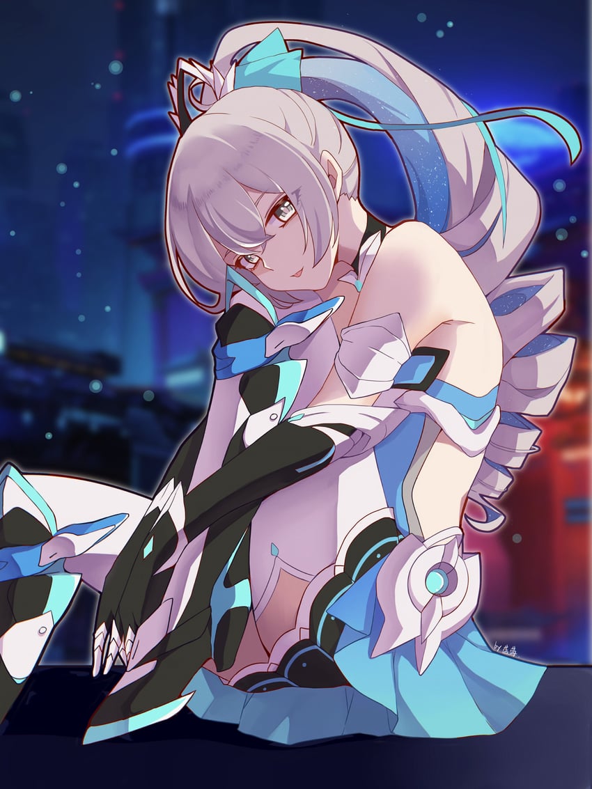 bronya zaychik (honkai and 1 more) drawn by unique-blueberry