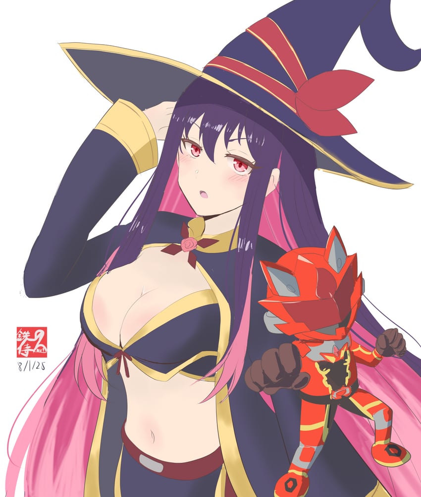 yihdra arvoln, asagaki togo, and kizuna red (sentai red ga isekai de boukensha ni naru) drawn by tetsu_no_samurai