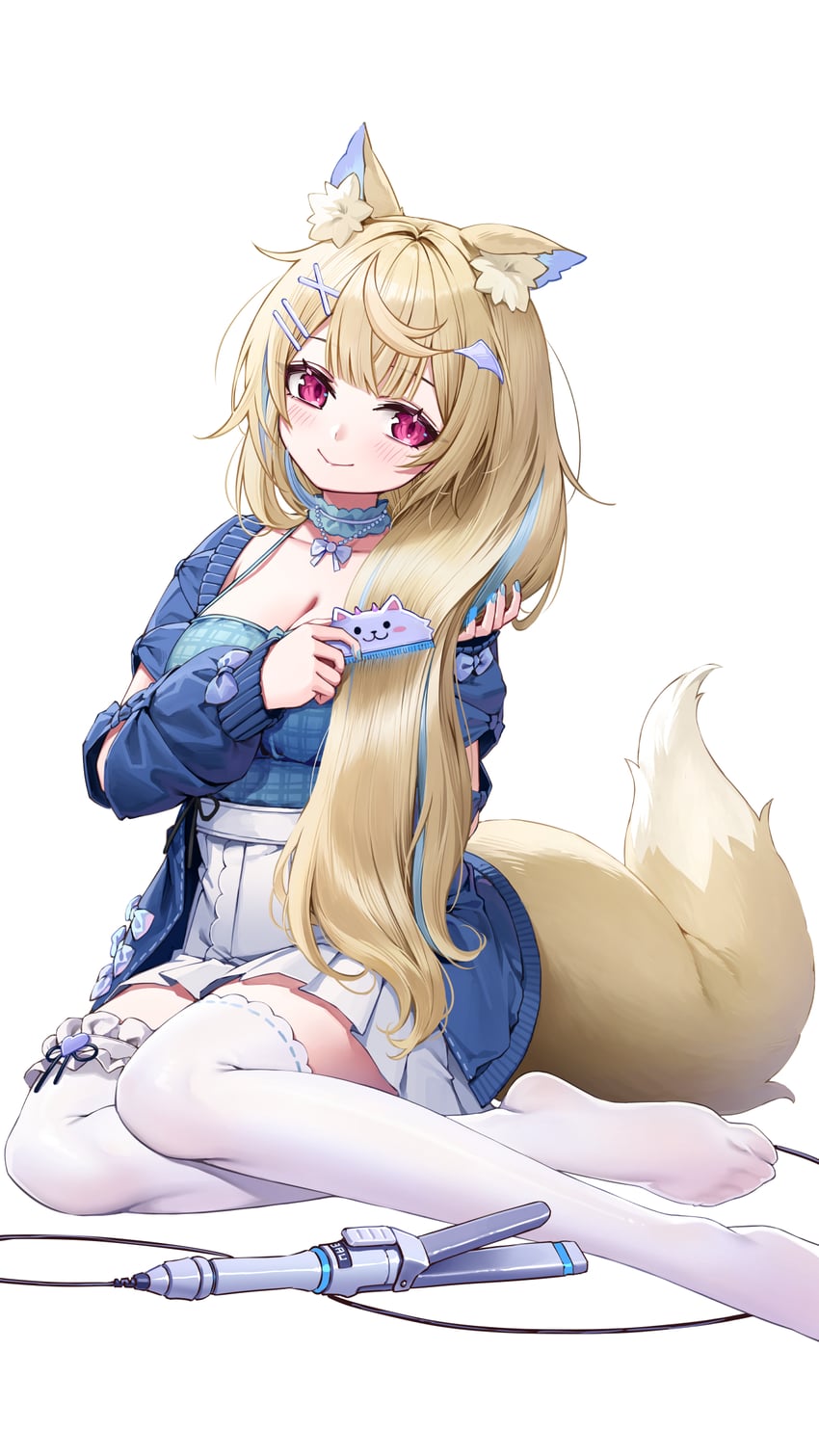 fuwawa abyssgard (hololive and 1 more) drawn by curry_bowl
