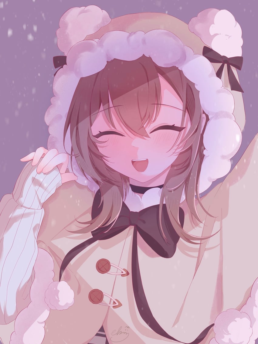 nanashi mumei (hololive and 1 more) drawn by ebiii_owo