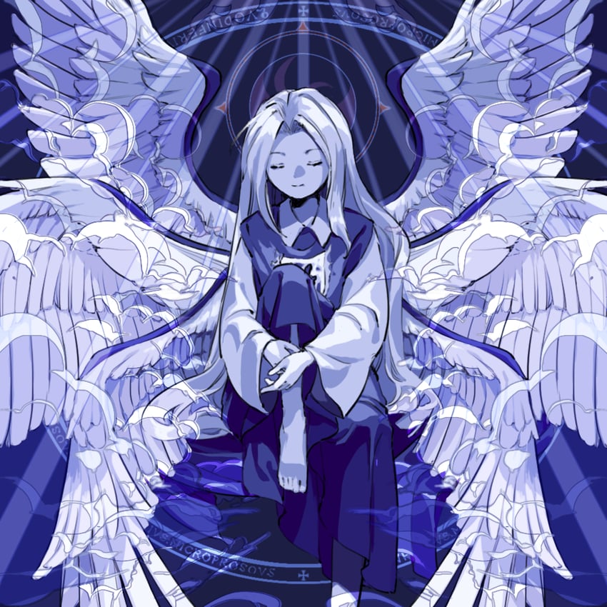 sariel (touhou and 1 more) drawn by kaigen_1025