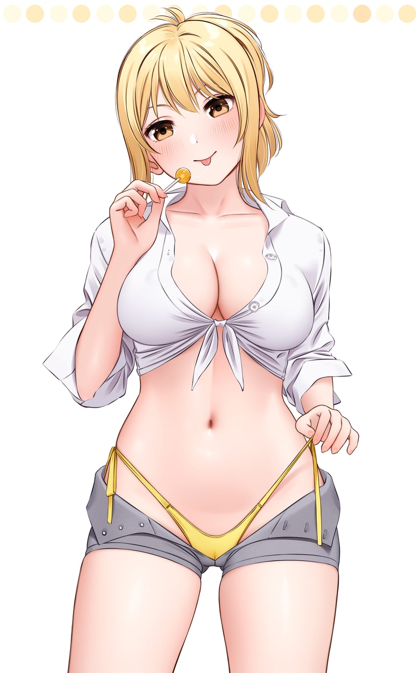 miyashita ai (love live! and 1 more) drawn by yonsi