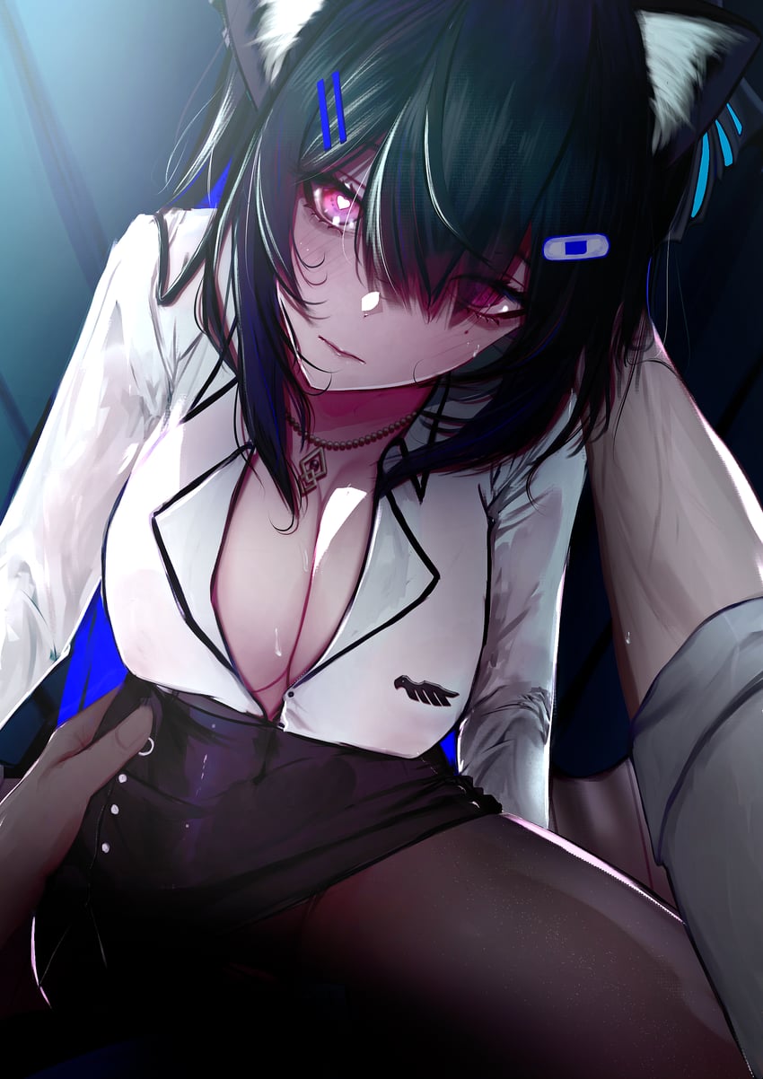 nerissa ravencroft (hololive and 1 more) drawn by soju_ice
