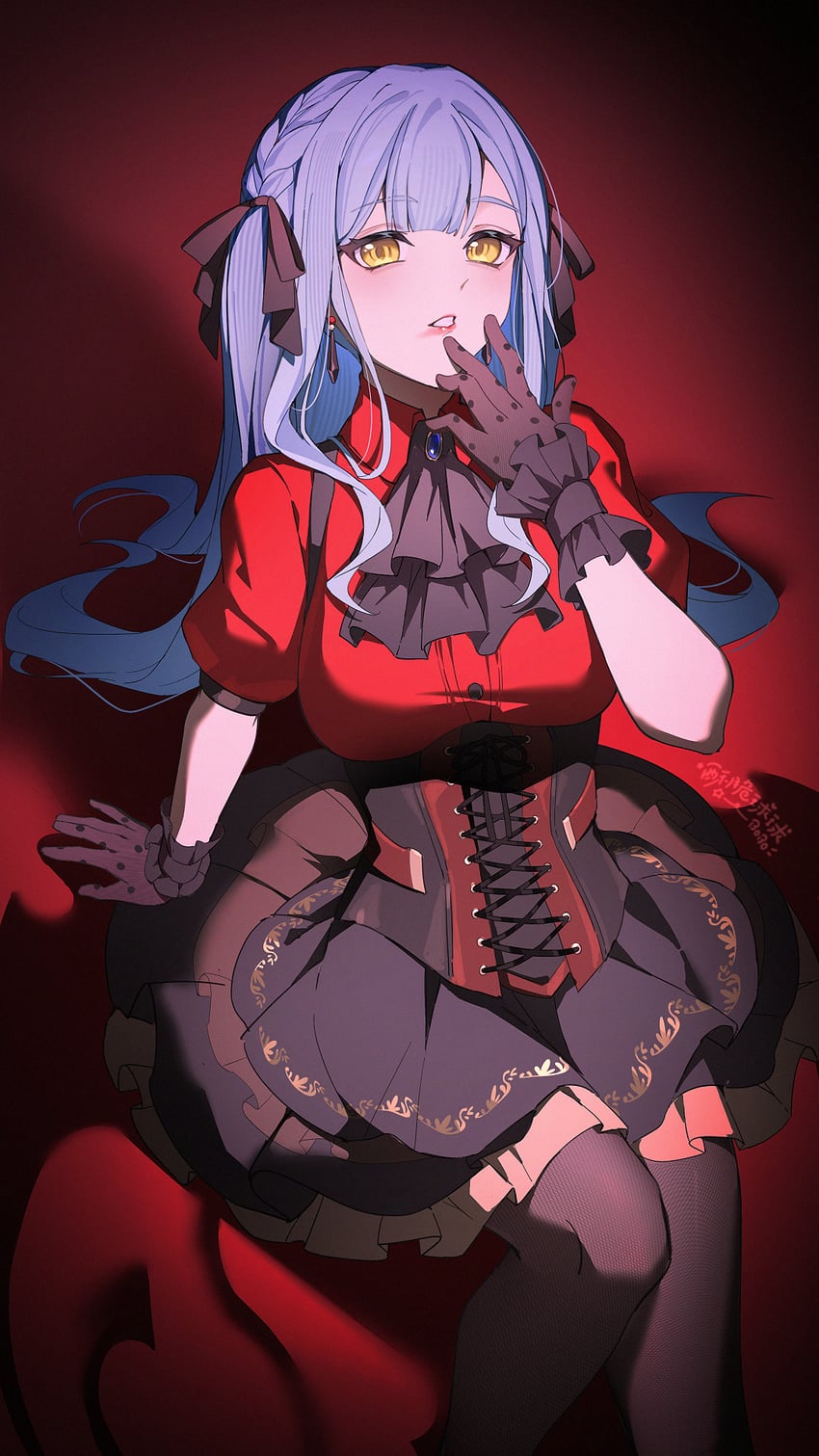 togawa sakiko and oblivionis (bang dream! and 1 more) drawn by so_zei_tama_tama
