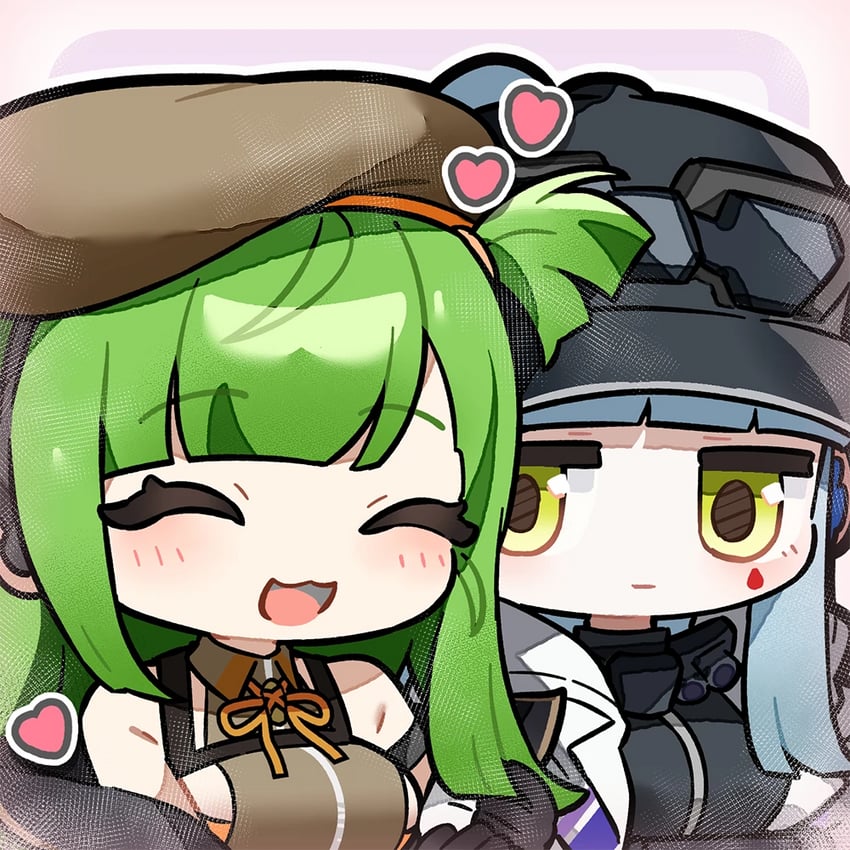 hk416, klukai, g28, and belka (girls' frontline and 1 more)