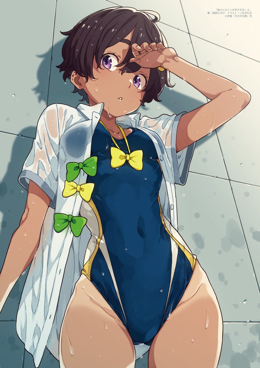 yakishio lemon (make heroine ga oo sugiru!) drawn by imigimuru