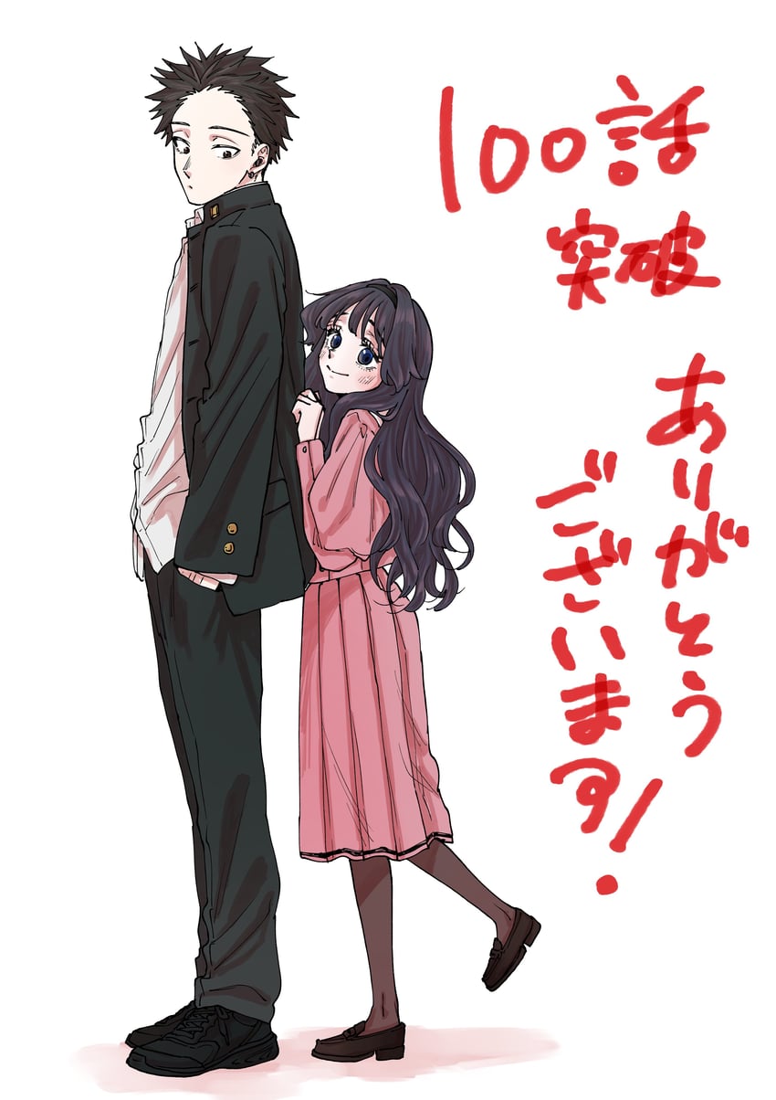 waguri kaoruko and tsumugi rintarou (kaoru hana wa rin to saku) drawn by mikami_saka