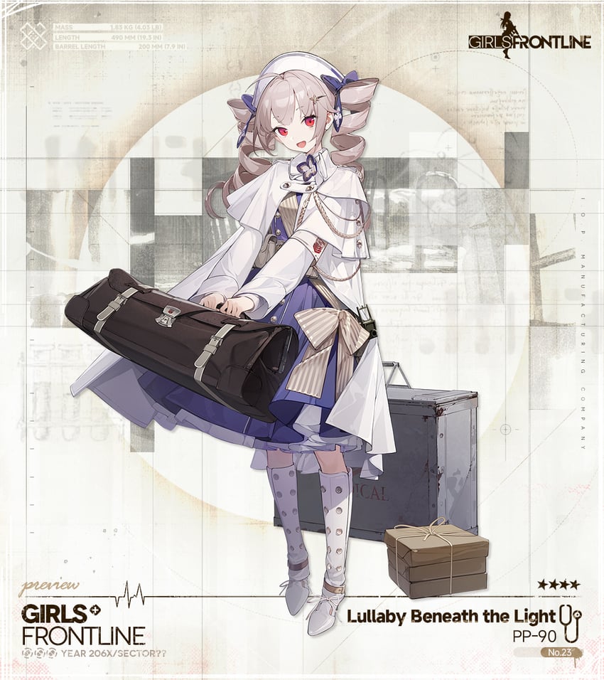 pp-90 (girls' frontline) drawn by dlgeria