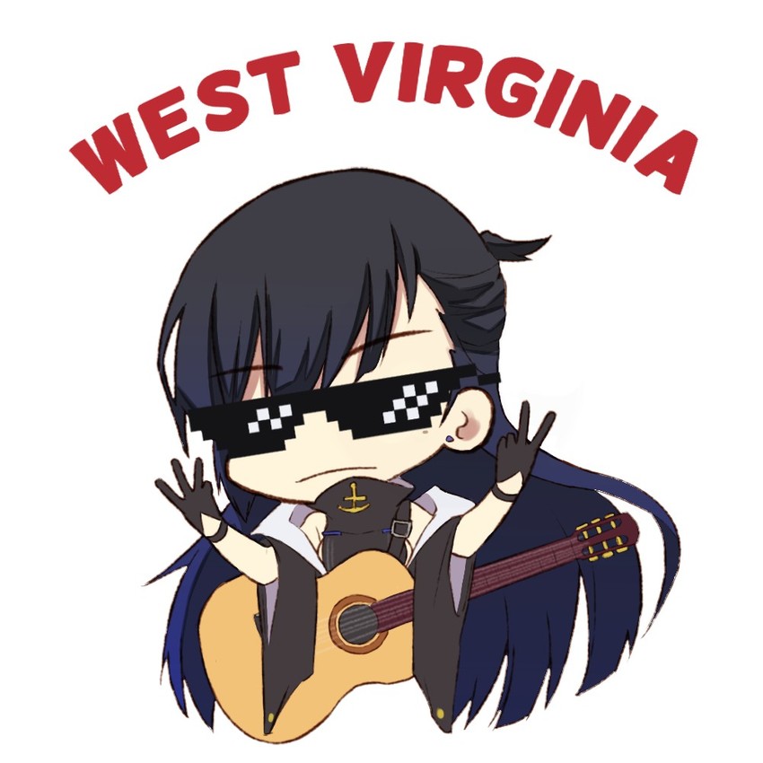 west virginia (azur lane and 1 more) drawn by zeldin