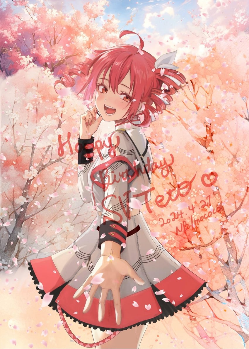 kasane teto (utau and 1 more) drawn by mococo_(w-drill)