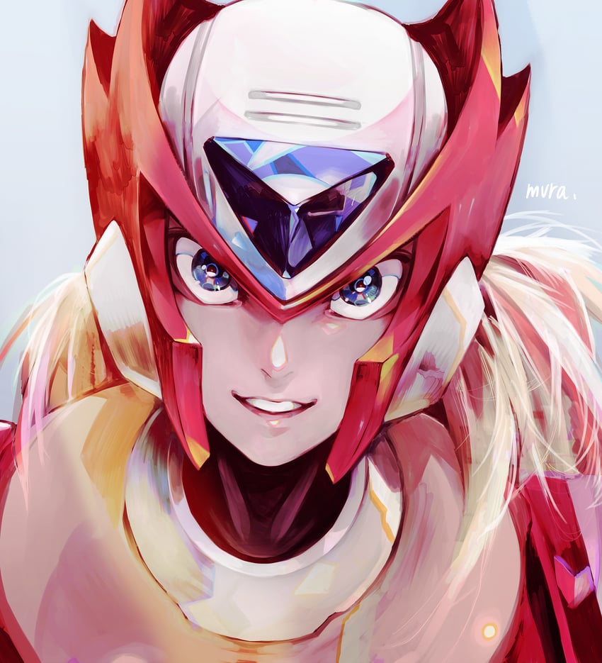 zero (mega man and 1 more) drawn by kuwagata_mura