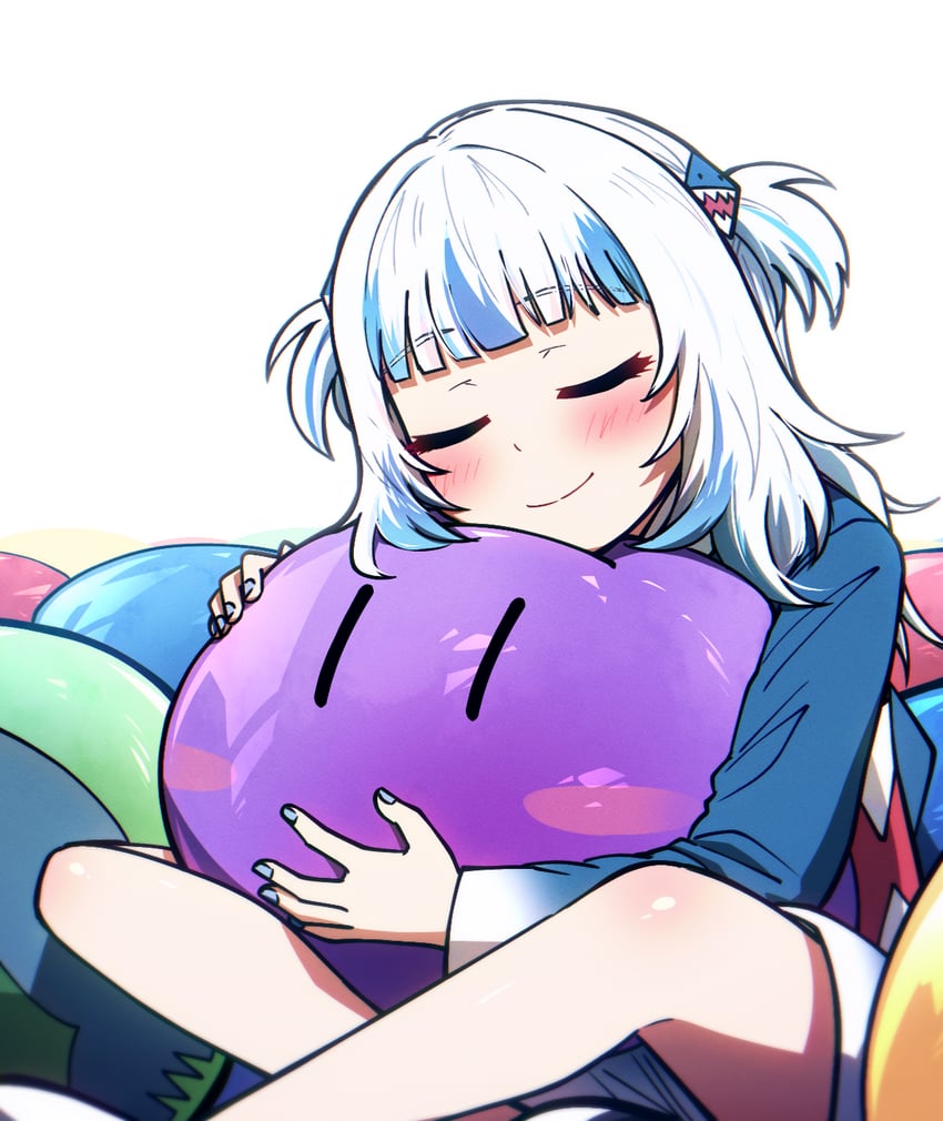 gawr gura (hololive and 3 more) drawn by ddolbang
