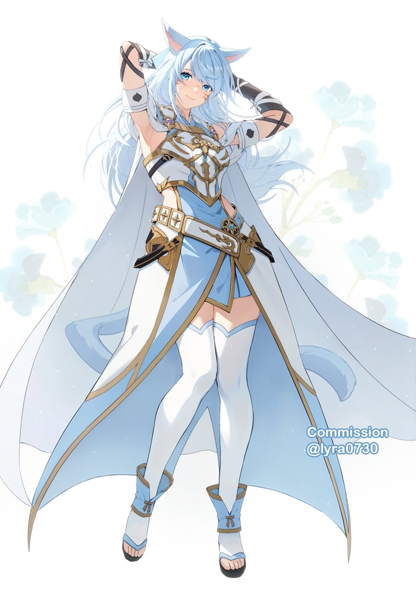 warrior of light (final fantasy and 1 more) drawn by lyra-kotto
