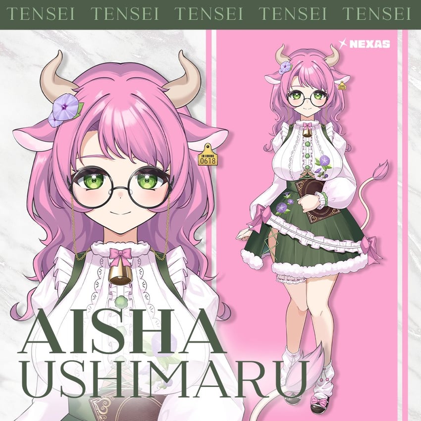 aisha ushimaru (nexas) drawn by aica_61