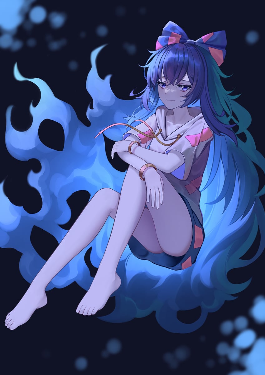 yorigami shion (touhou) drawn by ailu_elf