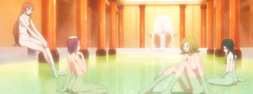 kouzuki kallen, shirley fenette, milly ashford, and nina einstein (code geass)