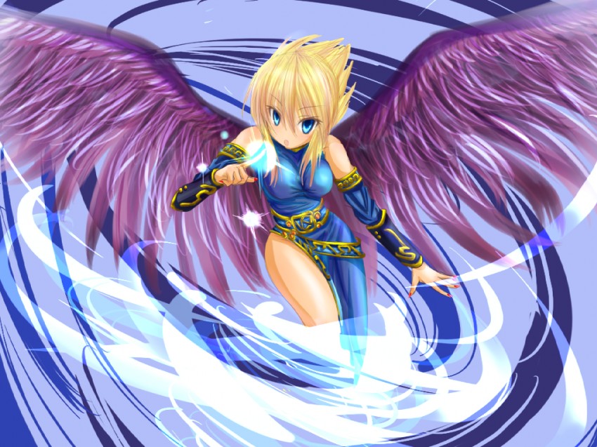 nina (breath of fire and 1 more) drawn by sato_toshiya